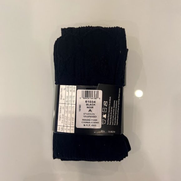 2 Pairs Black Nylons - Picture 2 of 2